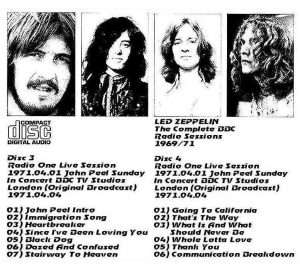 LED ZEPPELIN - THE BBC SESSIONS / 4 CD's - Image 4