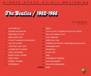 THE BEATLES - MIRROR SPOCK COLL / MFSL & MORE = 16 CD's !!! - Image 24